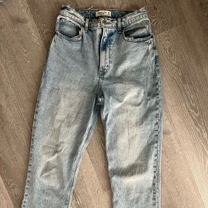 Curve love straight leg Abercrombie Jeans